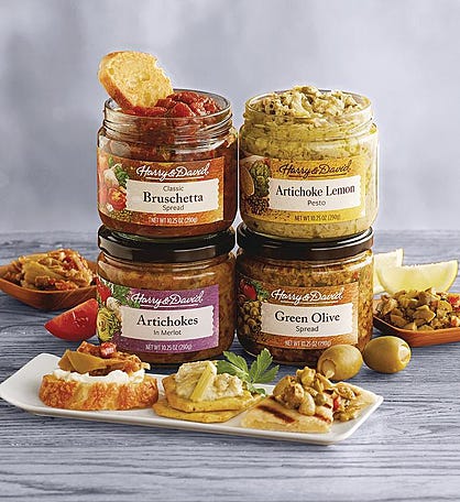 Pick 4 Appetizers and Spreads